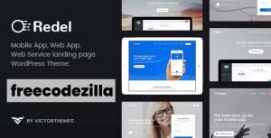Redel - Responsive App Landing WordPress Theme
